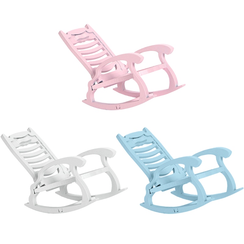 Mô Hình Bàn Ghế Bãi Biển Độc Đáo Trang Trí Nhà Búp Bê Cho Bé Gái