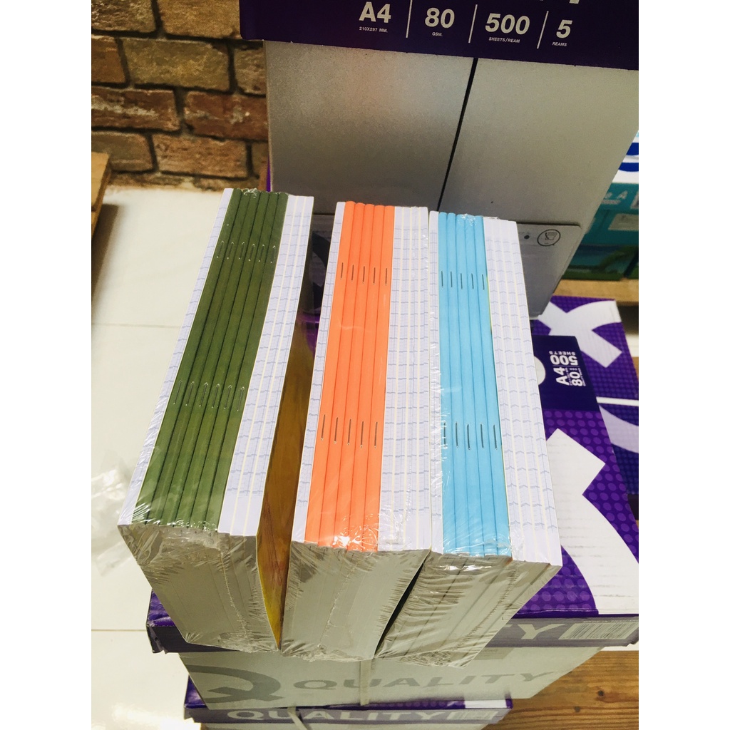 Tập học sinh 96tr  - 4 ô ly vuông 72gsm