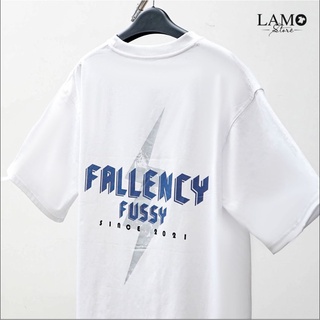 Áo thun Fallency Thunder Trắng- Lamo Store (V63)
