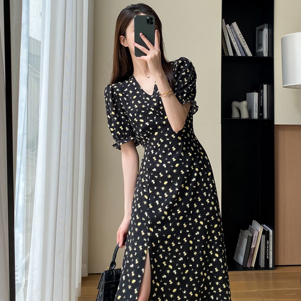 sexy đầm dài đầm đen đầm tay phồng váy hoa nhí vintage váy xẻ tà váy tiểu thư sang chảnh đầm đen váy cổ v đầm bigsize nữ váy nữ xinh váy đi chơi đầm đi tiệc đầm nữ