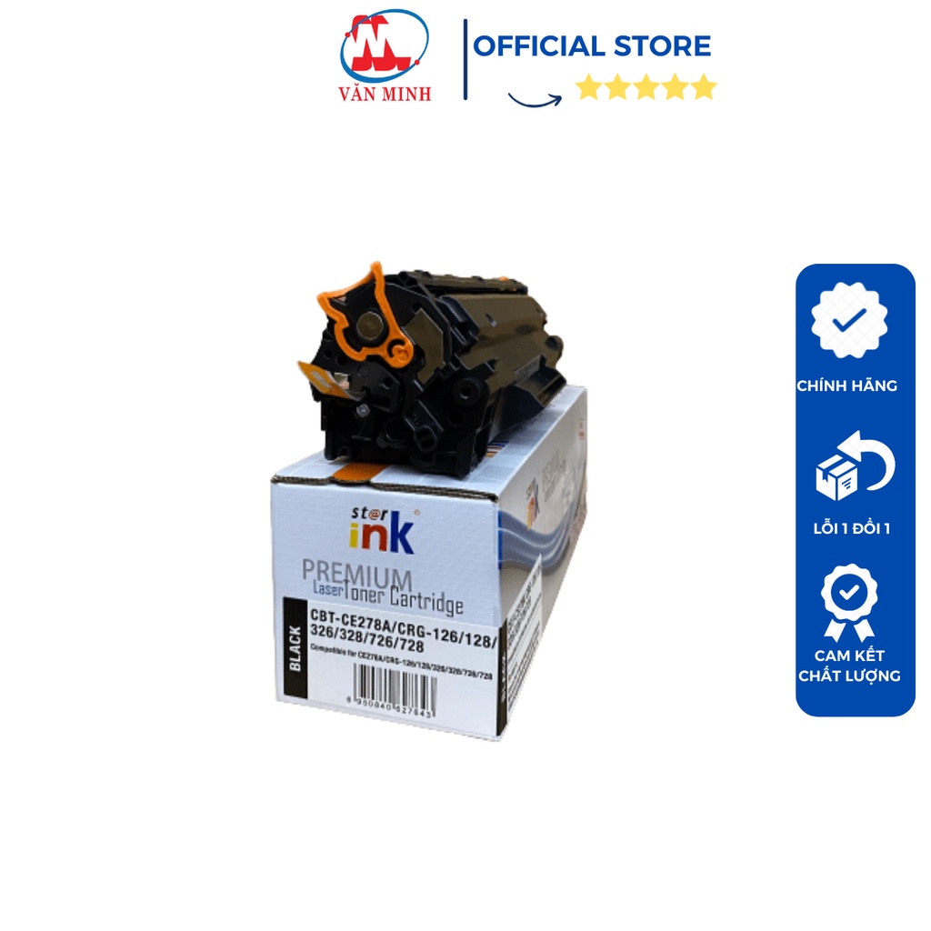Hộp mực 78A/326/328 dùng cho máy in Canon 6200, 6230, HP 1560, 1606 có lỗ đổ mực và mực thải