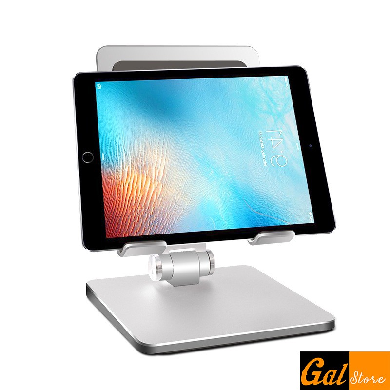 Giá đỡ Ipad/điện thoại/máy tính bảng để bàn gấp gọn, hợp kim nhôm cao cấp chắc chắn, độ hoàn thiện cao