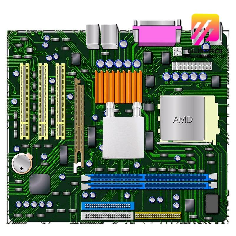 Khối Nhôm Tản Nhiệt Nước Cao Cấp Cho Sò Nóng Lạnh/ CPU Máy Tính Để Bàn