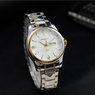 Đồng Hồ Nam Pagini PA5599 Dây Đúc Đặc - Đính Kim Cương Nhân Tạo - Kiểu Dáng Năng Động, Lịch Lãm - Bảo Hành 12 Tháng