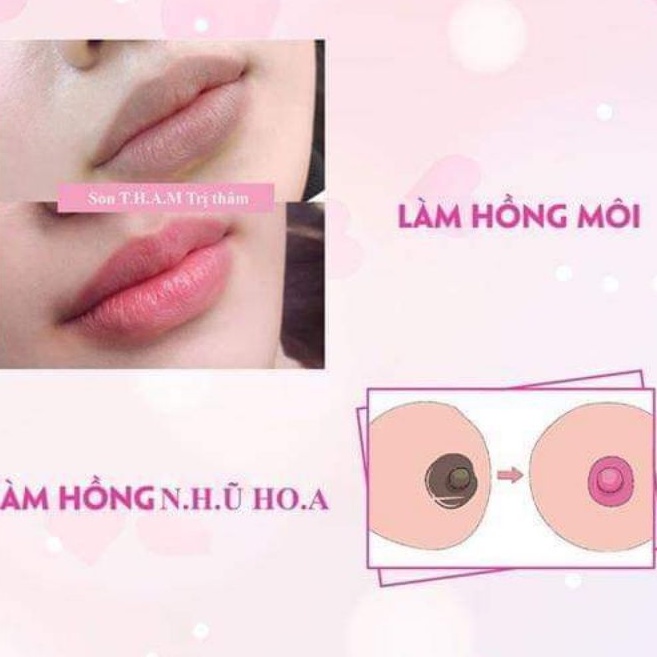 KEM LÀM HỒNG MÔI - HỒNG NHŨ HOA - VÙNG KÍN SEXY PINK