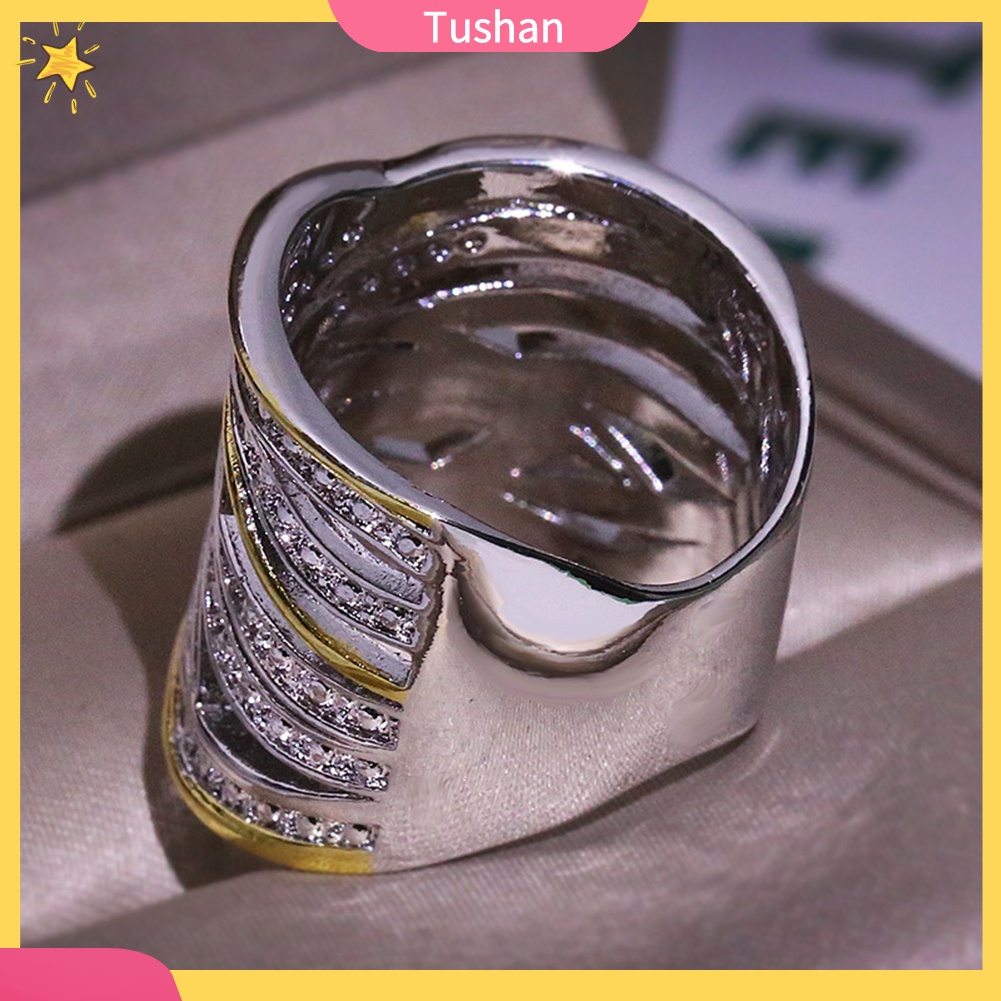 Nhẫn Hợp Kim Đính Đá Sang Trọng