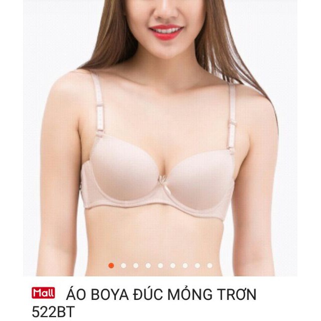 ♥️ ÁO LÓT NỮ ♥️ Áo ngực trơn mỏng boya hàng việt nam Mã 522BTa