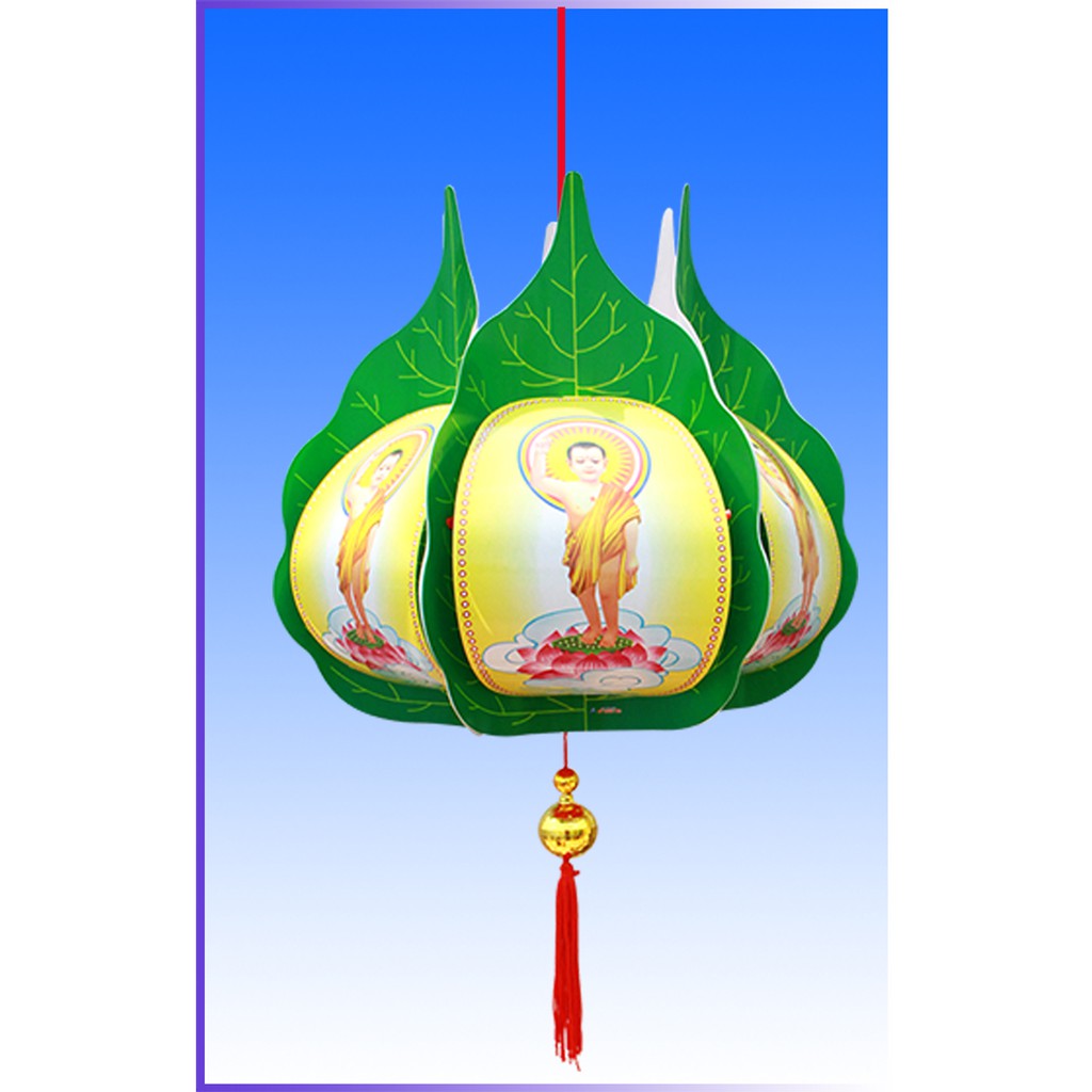 Lồng Đèn Phật Đản Lá Bồ Đề