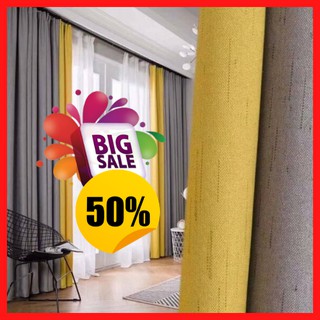 Rèm cửa vải thô cao cấp, nhiều size