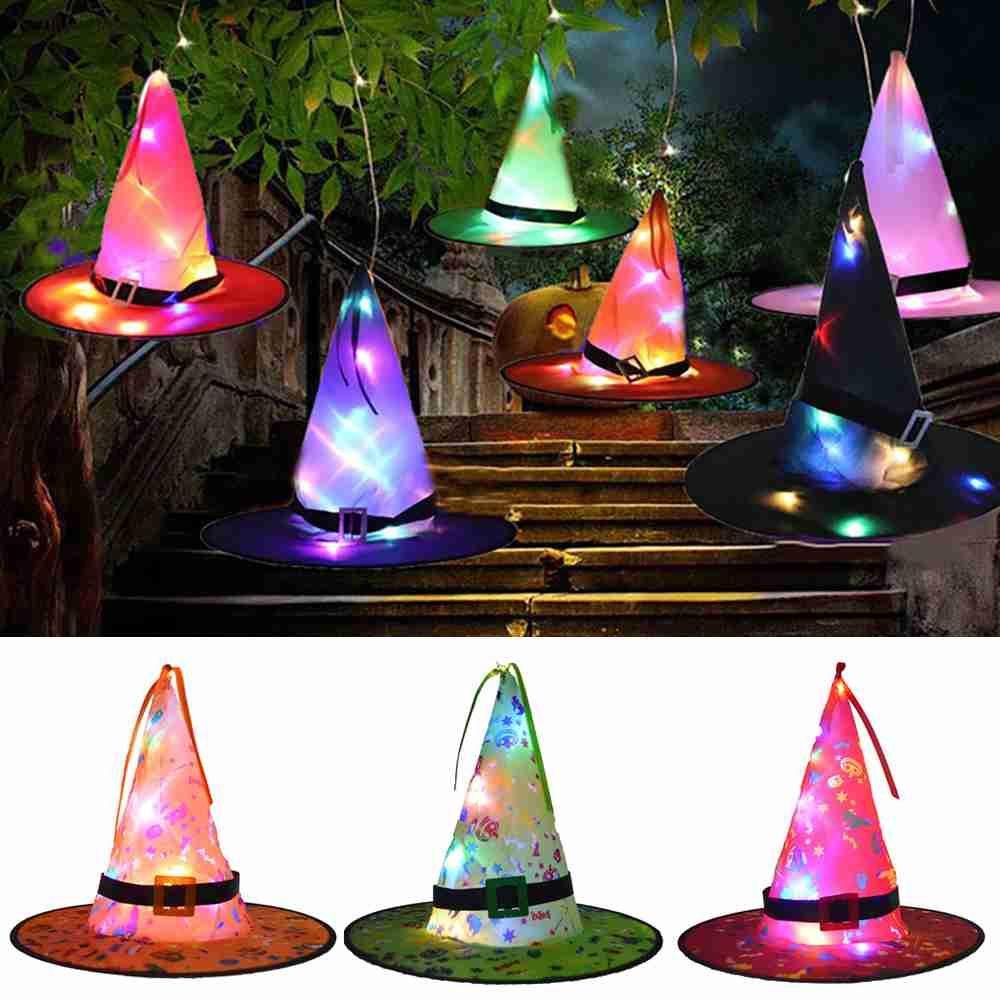 Phụ Kiện Nón Phù Thủy Treo Trang Trí Trong Nhà / Ngoài Trời Vui Nhộn ESPO