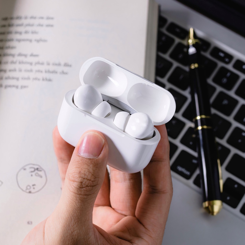 Tai Nghe Bluetooth PRO, Không Dây Bản Cao Cấp, Định Vị, Đổi Tên,Cảm Ứng Dùng Cho Tất Cả Các Máy Điện Thoại (TN2)