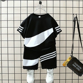 Bộ cotton 4c bé trai 40_65kg