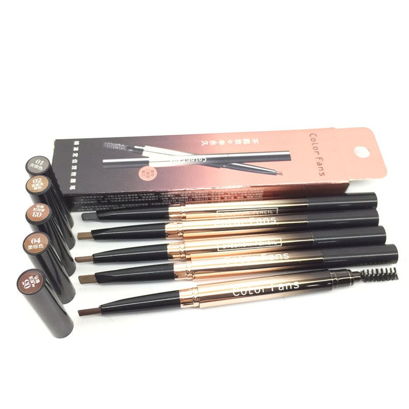 (hàng Mới Về) Bút Chì Kẻ Lông Mày Hai Đầu Màu Sắc Lâu Trôi | BigBuy360 - bigbuy360.vn