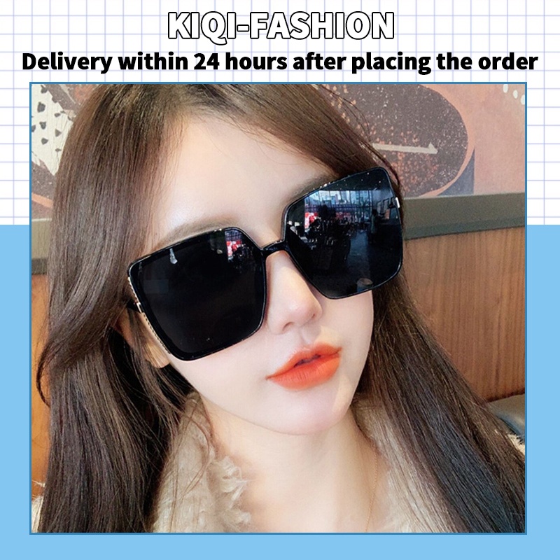 Kính Mát Gọng Lớn Chống Tia UV Phong Cách Hàn Quốc Mới