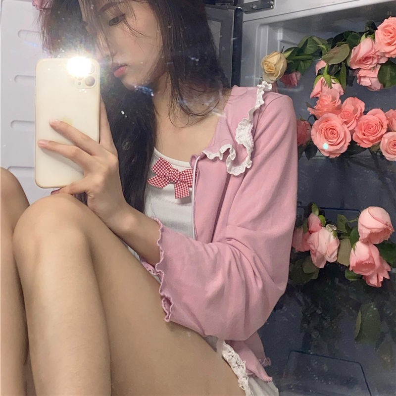 Áo Thun Hai Dây Dáng Ngắn Phong Cách Nhật Bản Thời Trang Mùa Hè Cho Nữ | BigBuy360 - bigbuy360.vn