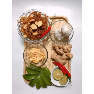 Heo khô cháy tỏi 500gr