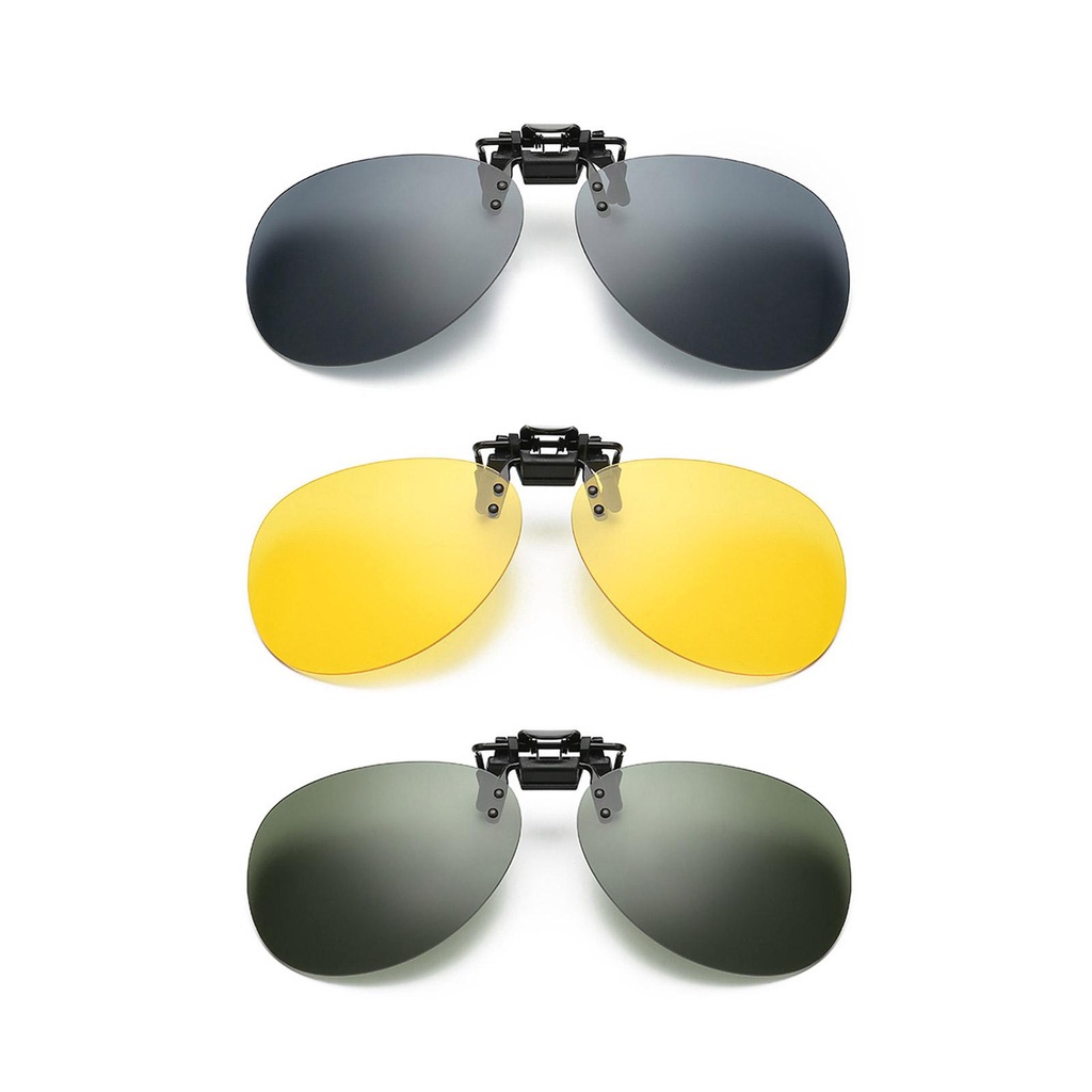 2022 Kẹp Kính Râm Gương Con Cóc Mới Z5B4