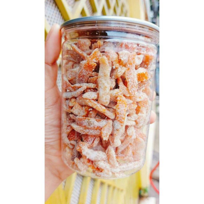 sỉ 10 hủ pet 250gr trần bì ăn liền