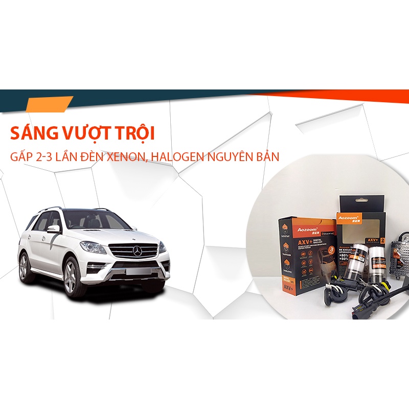 Đèn Xenon Ô Tô Siêu Sáng Aozoom Chính Hãng Của Đức