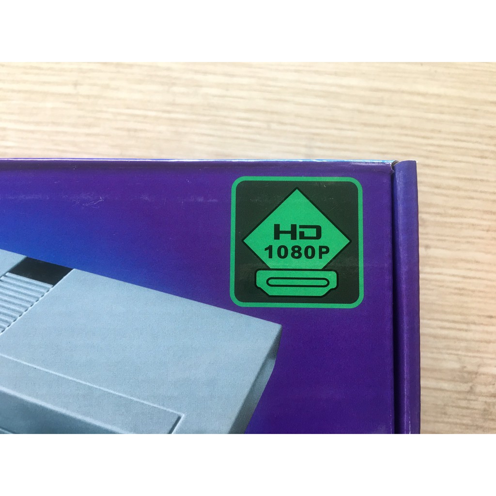 Máy Chơi Game 4 Nút NES HDMI 621 Games Cổ Điển Cực Hay Tích Hợp Sẵn