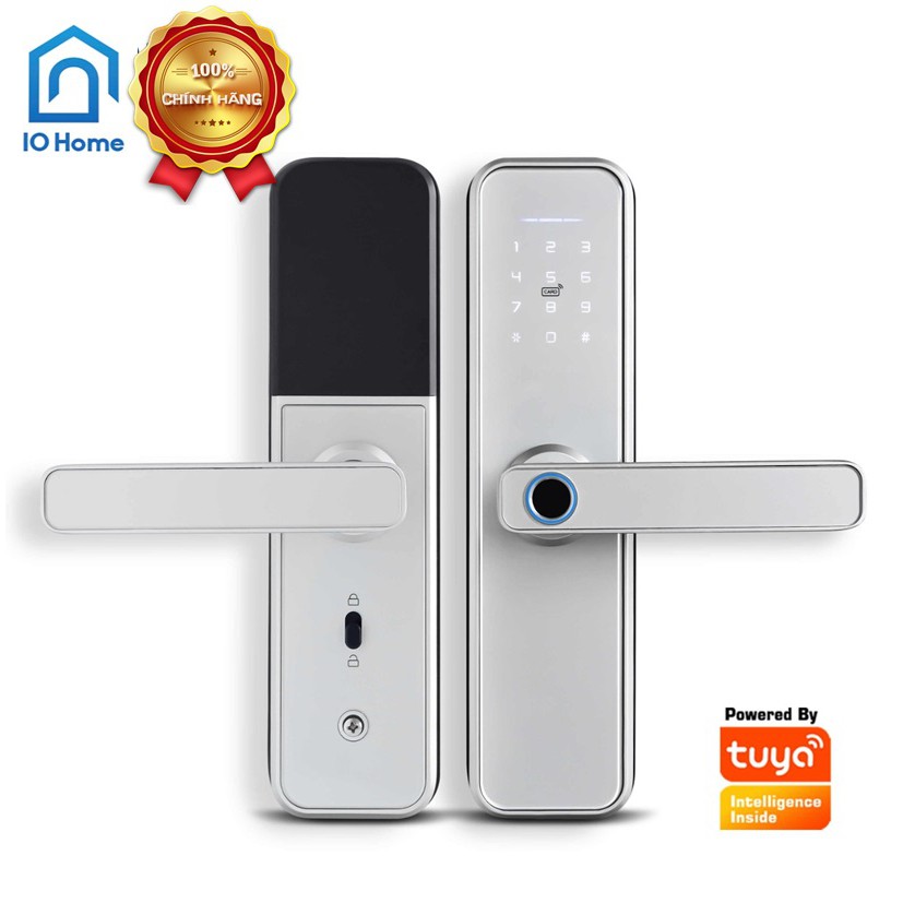 Khóa vân tay thông minh Tuya X5 wifi và Zigbee mở khóa vân tay, thẻ từ, chìa cơ, mật khẩu, APP Tuya Smart - Smartlife