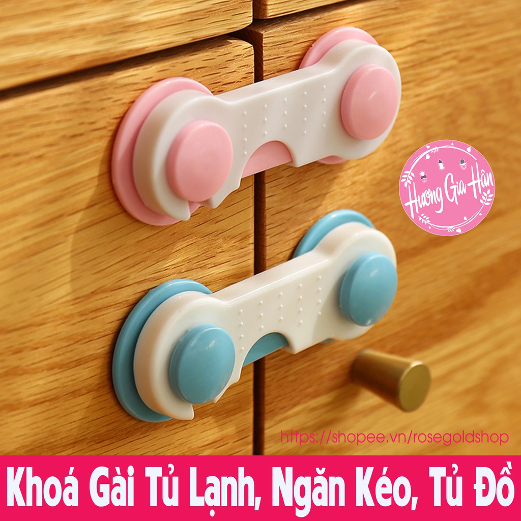 Khóa Gài Tủ Lạnh, Ngăn Kéo, Tủ Đồ | An Toàn Cho Bé, Dễ Sử Dụng