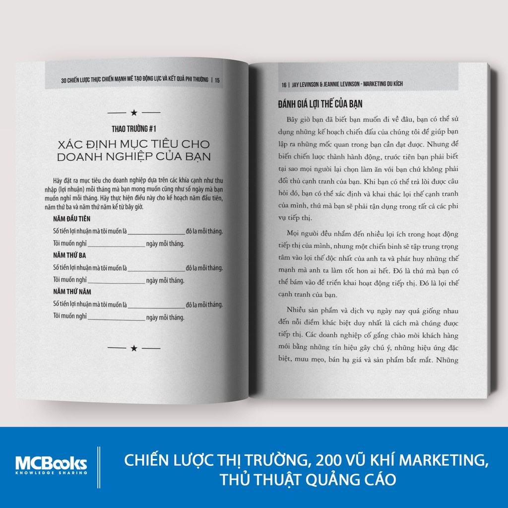 Sách Marketing Du Kích 30 Chiến Lược Thực Chiến Mạnh Mẽ Tạo Động Lực Và Kết Quả Phi Thường MCBU8392