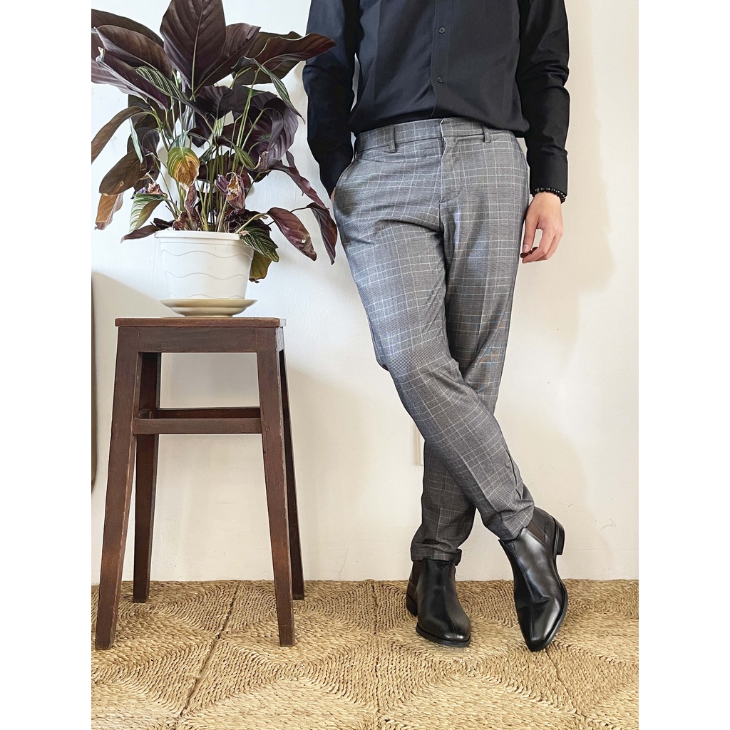 Giày Chelsea Boots VSMAN chất liệu da bò thật cao cấp Giày bốt nam cổ cao trẻ trung sang trọng hiện đại - HHG011 | BigBuy360 - bigbuy360.vn