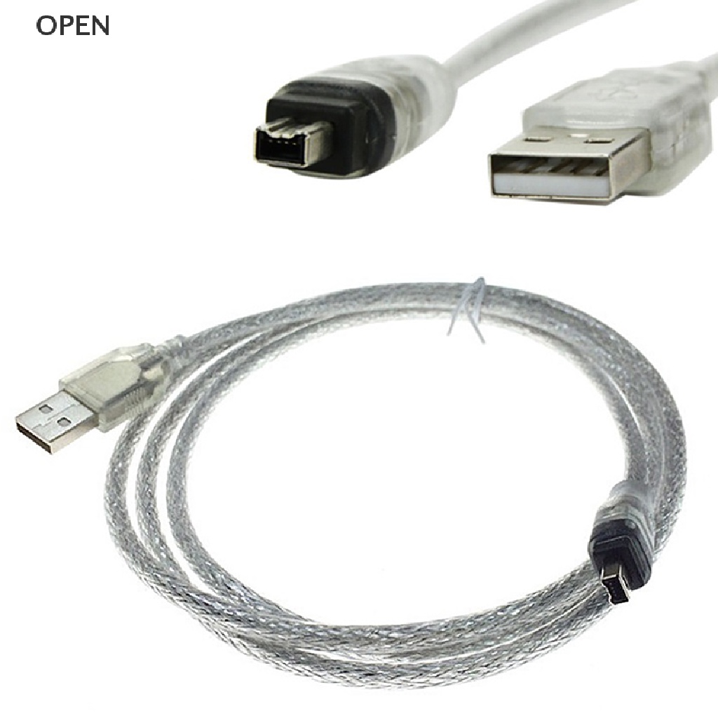 Dây Cáp Chuyển Đổi op USB Male Sang Firewire IEEE 1394 4 Pin Male ILink Firewire 1394 my