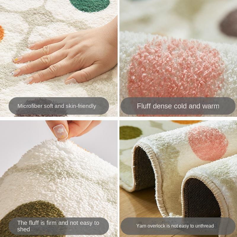 Thảm Chùi Chân Chống Trượt Thấm Hút Nước Tốt In Họa Tiết Hoạt Hình Dễ Thương