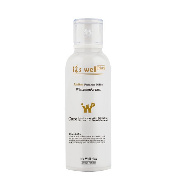 Kem trắng da tức thì, siêu dưỡng trắng an toàn không Parabel - It's Well Plus 100ml  (Tặng 01 Sữa rửa mặt 150) | BigBuy360 - bigbuy360.vn