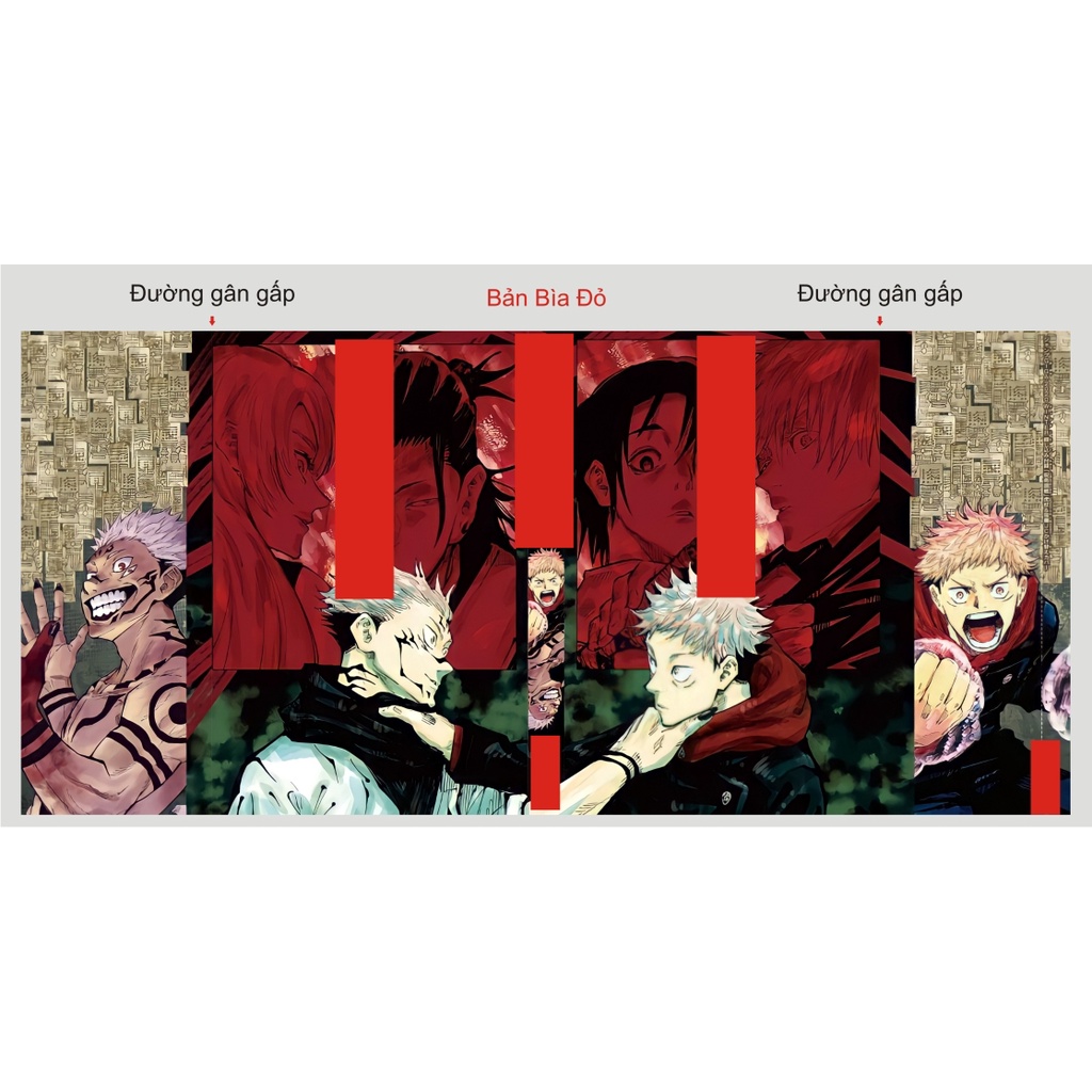 Bìa bọc truyện JJK handmade