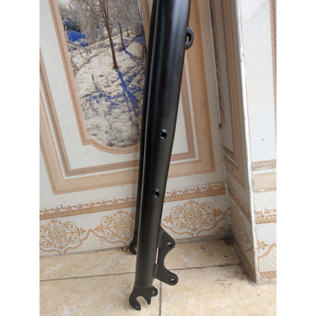 Càng thép , phuộc thép xe đạp 700c  27.5 CR-Mo size  27.5, 700c touring