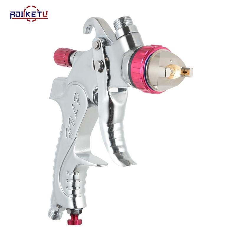 1.4/1.7/2.0mm Nozzle Gravity Pneumatic Air Paint Spay Gun G2008 Professional HVLP 600ML For Car Auto Repair Tool Painting Kit