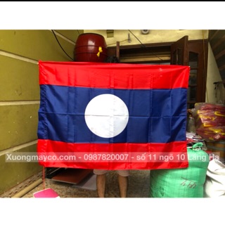 Cờ Quốc Kì Lào 1m x 1m5
