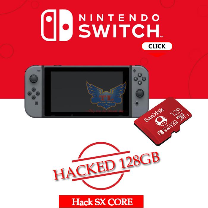 Máy Nintendo Switch H.a.c.k - Kèm Thẻ Nhớ