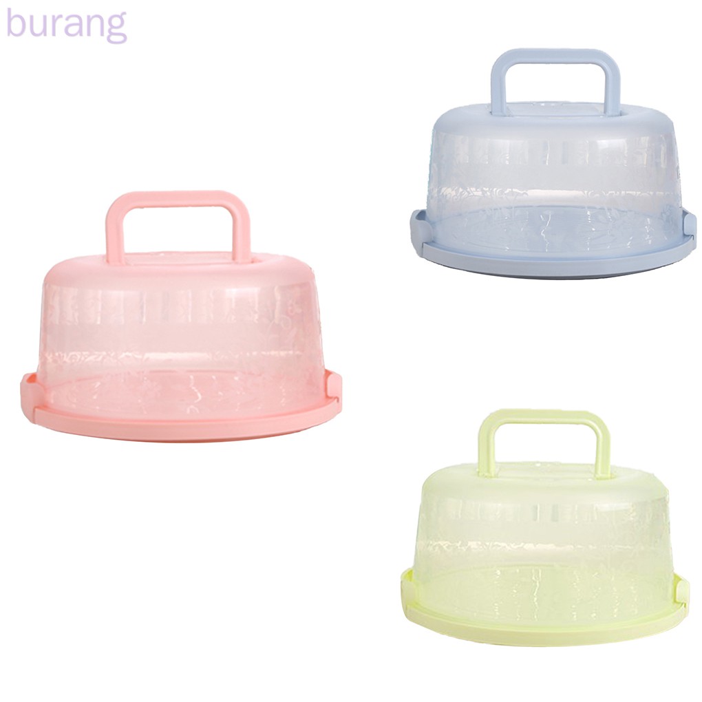 Hộp Nhựa Tròn Đựng Bánh Tiện Dụng