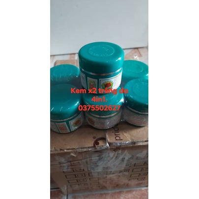 kem x2 trần dưỡng trắng da 4in1