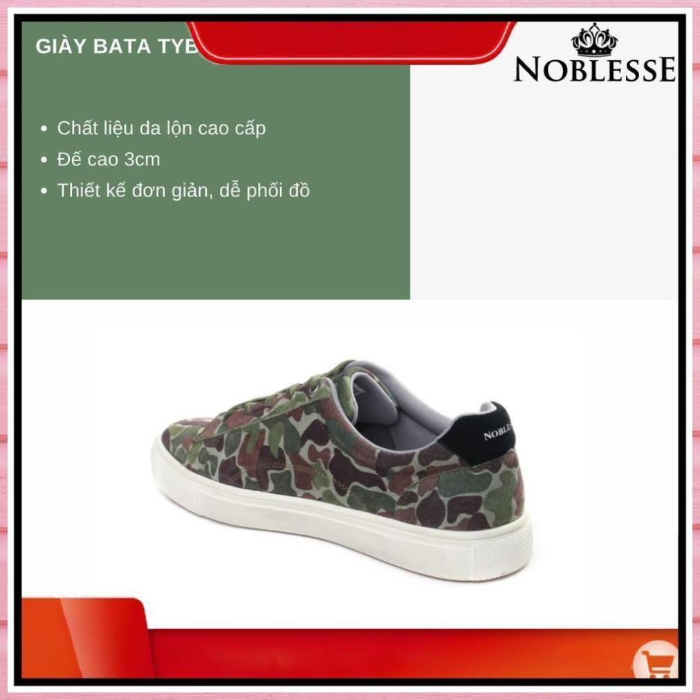 GIÀY SNEAKER THÊ THAO NAM CỔ THẤP DA THẬT CHÍNH HÃNG NOBLESSE TYBATA03B