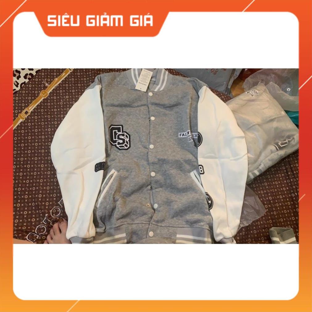 Áo bomber nỉ IN CS form rộng  Áo Khoác nỉ Unisex AKN6 Guvia