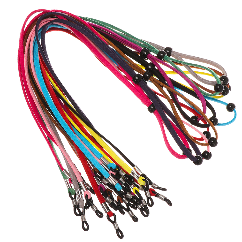 Dây Đeo Khẩu Trang Bằng Da Độ Co Giãn Cao Chống Trượt Có Thể Điều Chỉnh Nhiều Màu