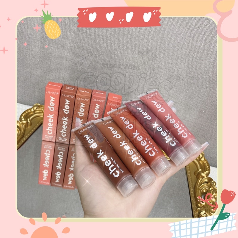 Má hồng kem Colourpop cheek dew sale 50% !!