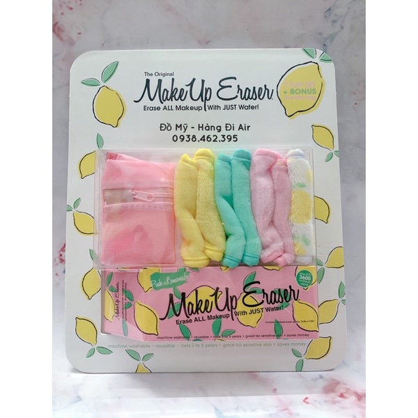 Set khăn tẩy trang MakeUp Eraser