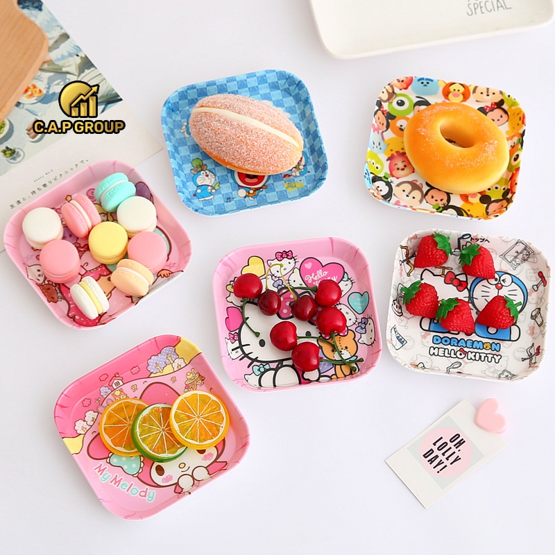 Đĩa ăn cho trẻ em cho bé đựng thức ăn đồ ăn vặt - 0X7i