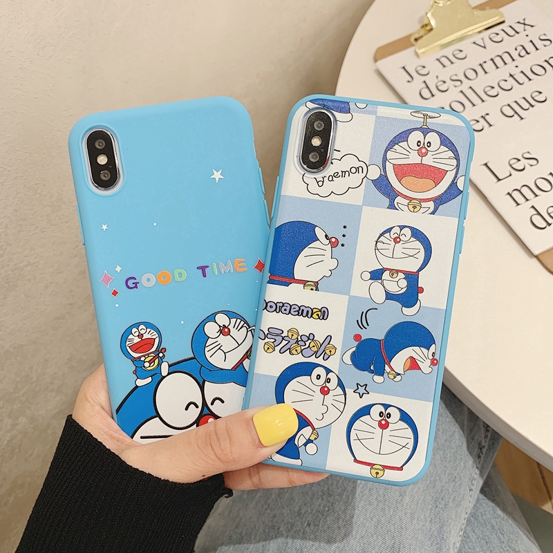 Ốp Điện Thoại Doraemon Cho Oppo A9 A5 2020 K3 F9 A5S A7 A3S A83 F5 F3 F1S A77 A37 Reno Realme X R9S
