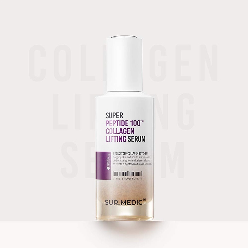 Tinh Chất Sur.Medic+ Làm Săn Chắc &amp; Ngăn Lão Hóa Super Peptide 100™ Collagen Lifting Serum 50ml