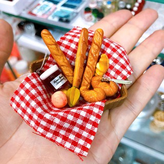 Set rổ bánh mỳ Mô hình