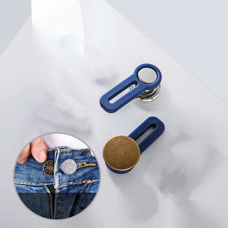 Bộ 2 Khóa Thắt Lưng Quần Co Giãn Có Thể Điều Chỉnh Đa Năng Tiện Dụng