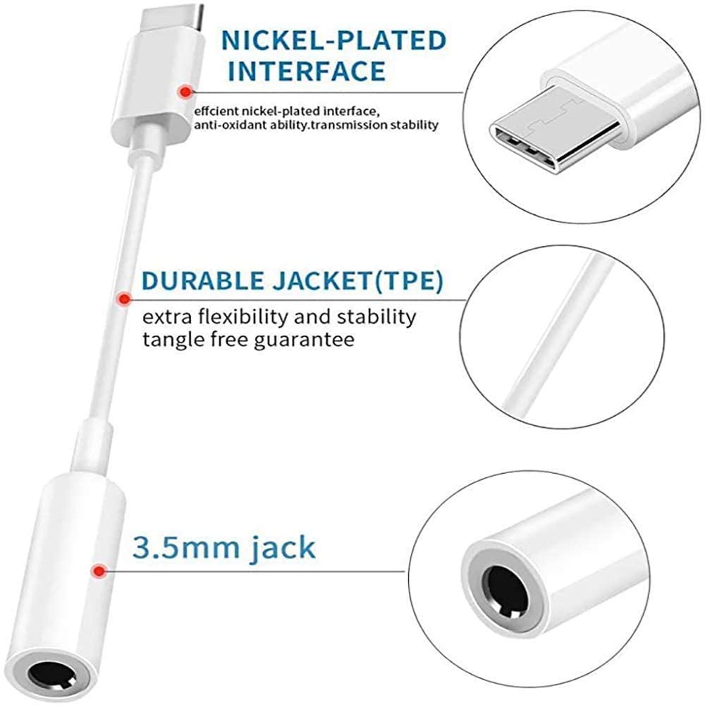 Cáp Chuyển Đổi Âm Thanh Aux 3.5mm Sang Type C