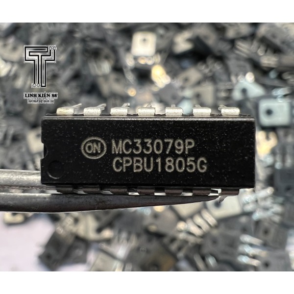 IC MC33079 MC33079P 33079 DIP-14 mới chính hãng ON